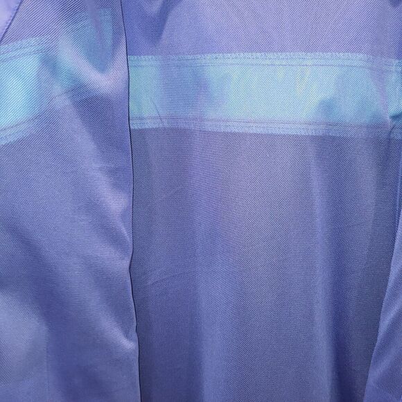 Fila Sport Live in Motion Woman's Large Blue Black Hoodie Windbreaker Full Zip - Picture 9 of 12